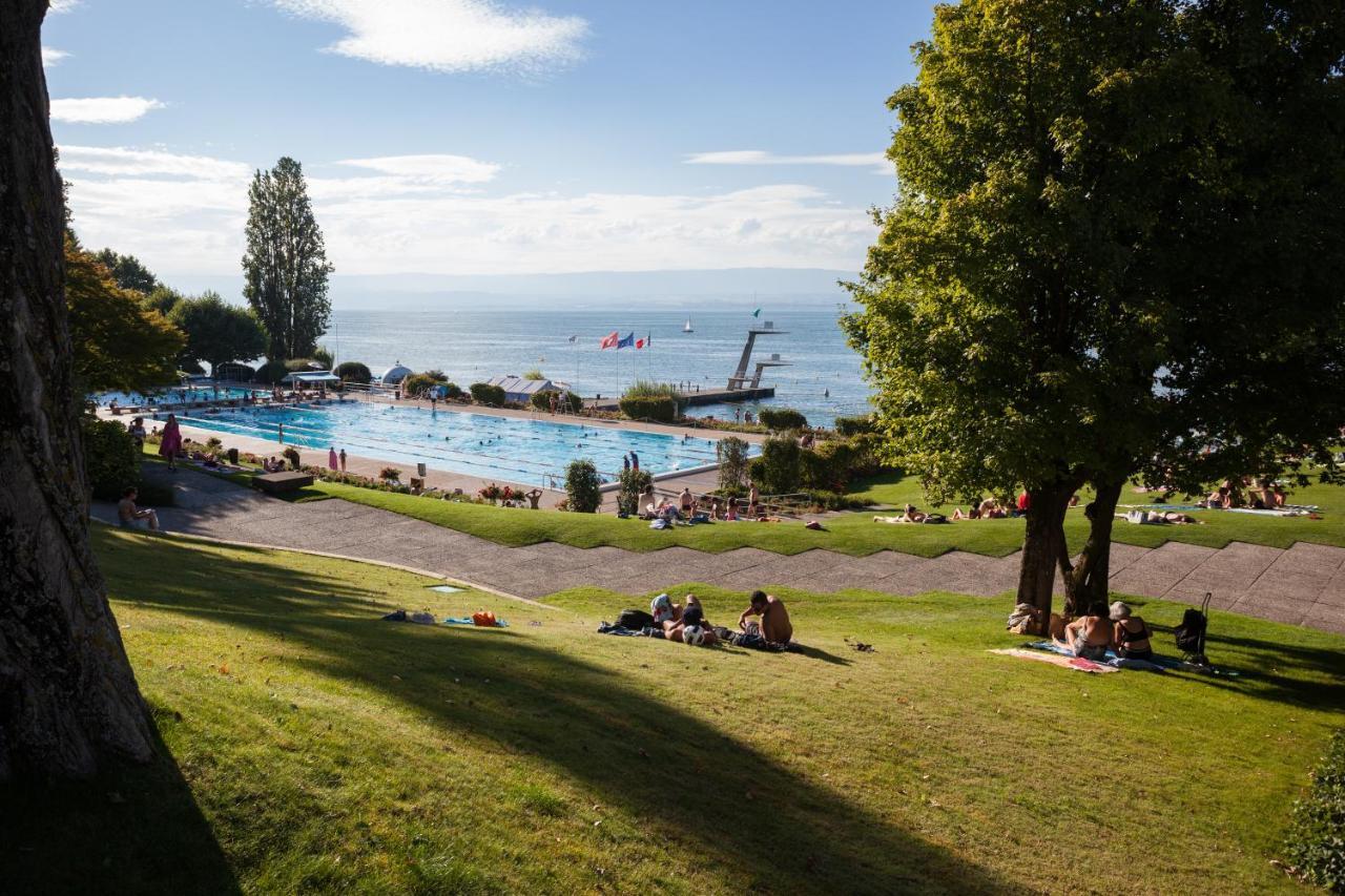Balcony Of Lake Geneva Thollon-les-Memises Exterior photo